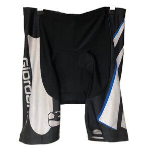 Giordana‎ Cycling Shorts Women's S Unisex Padded Gripper Leg Spellout